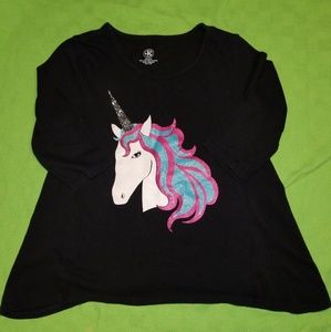 Girls Unicorn top